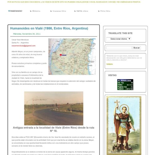 Humanoides 1986,Viale,Entre Rios,Argentina - Imagen 1