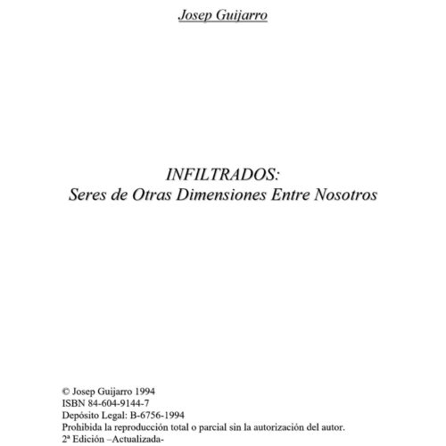 Humanoides Infiltrados,J.Guijarro - Imagen 1