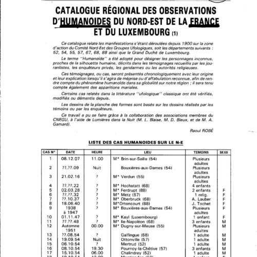 Humanoides en Francia,R.Robe - Imagen 1
