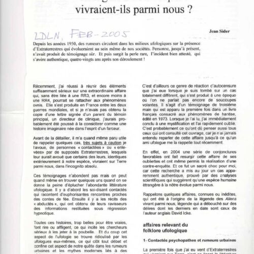 Humanoides entre nosotros,Sider-Scornaux - Imagen 1