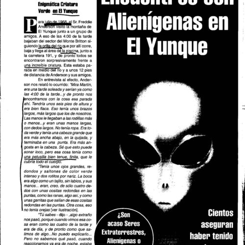 Humanoides y OVNIs Puerto Rico-1 - Imagen 1