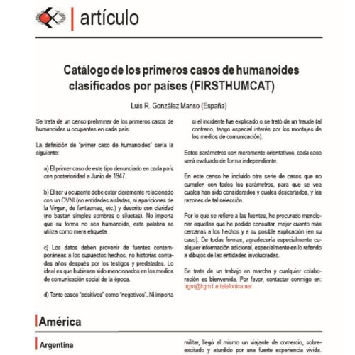 Humanoides,Catalogo L.G.Manso - Imagen 1