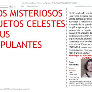 Humanoides,Julio 1953,Villares del Saz,Cuenca,J.A.Caravaca