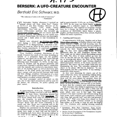 Humanoids 1973,Dr.B.E.Schwarz - Imagen 1