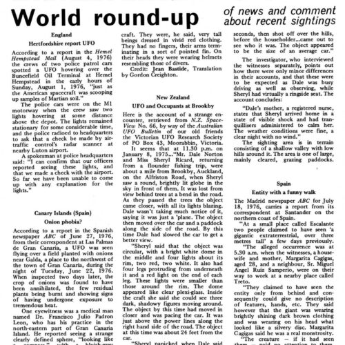 Humanoids 1975,New Zealand,FSR76V22N4 - Imagen 1