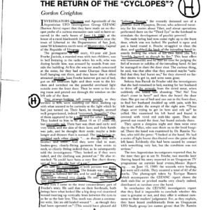Humanoids 1980,Cyclopes,G.Creighton
