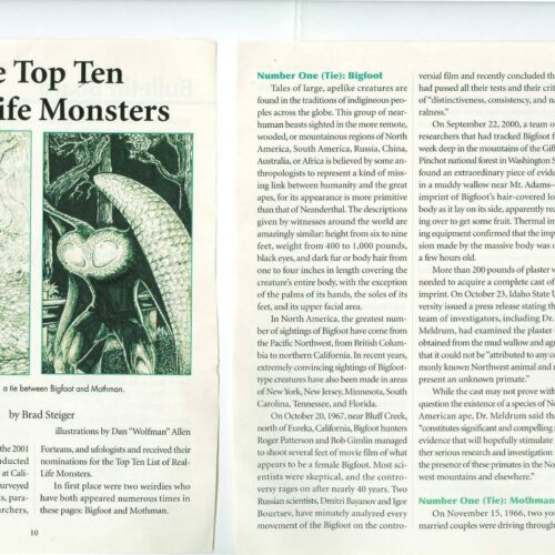 Humanoids Top Ten,Brad Steiger - Imagen 1