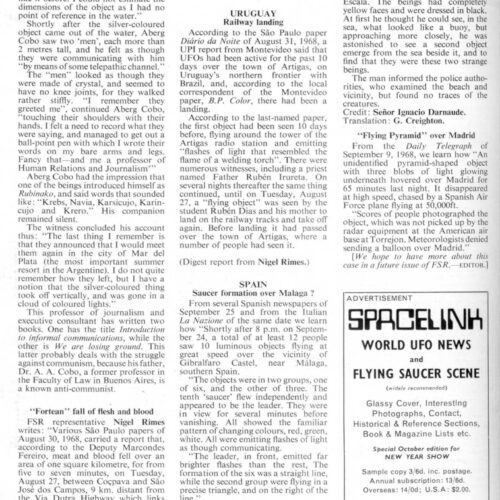 Humanoids at sea,1968,Gerona,FSR68V14N6 - Imagen 1