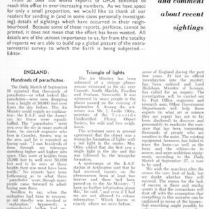 Hundreds parachutes 1960,England,FSR61V7N1