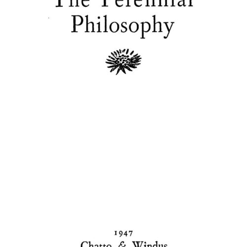 Huxley,Aldous,The perennial philosophy - Imagen 1