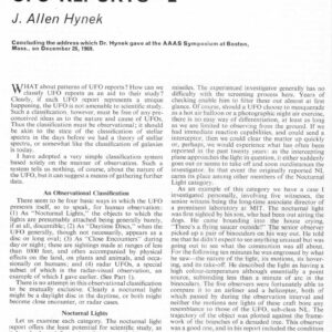 Hynek,21 Years of UFO Reports-2,FSR70V16N2