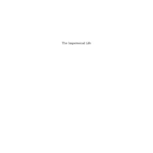 Impersonal Life,J.S.Benner