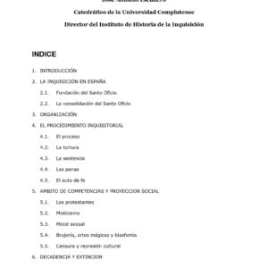Inquisicion en Espanya-1