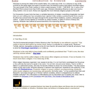 Introduction to Hinduism