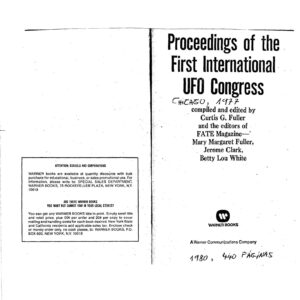 Jacobs,David,Psychic components in UFOs