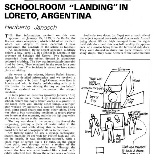 Janosch,Humanoids 1979,Loreto schoolroom,Argentina,FSR79V25N2 - Imagen 1