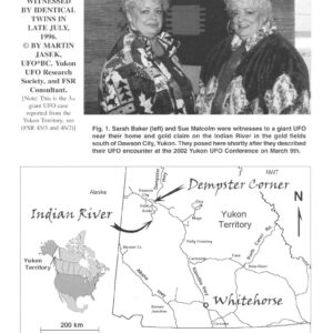 Jasek,Giant UFO 1996 in gold mine,Yukon,Canada,FSR2002V47N3