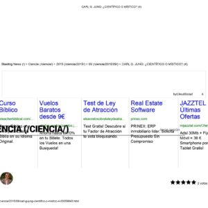 Jung,cientifico o mistico,Moises Garrido