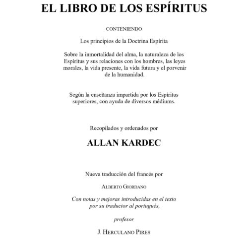 Kardec,Allan,Libro de los Espiritus - Imagen 1
