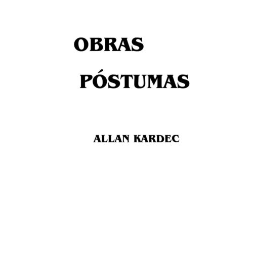 Kardec,Obras postumas - Imagen 1