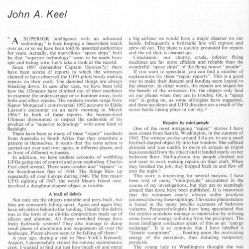 Keel,UFOs Superior Technology,FSR69V15N5 - Imagen 1