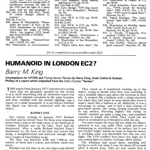 King,Humanoids 1977,London,FSR78V24N2 - Imagen 1