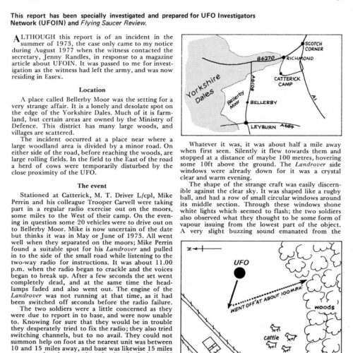 King,UFO 1973 at caws herd,England,FSR78V24N1 - Imagen 1