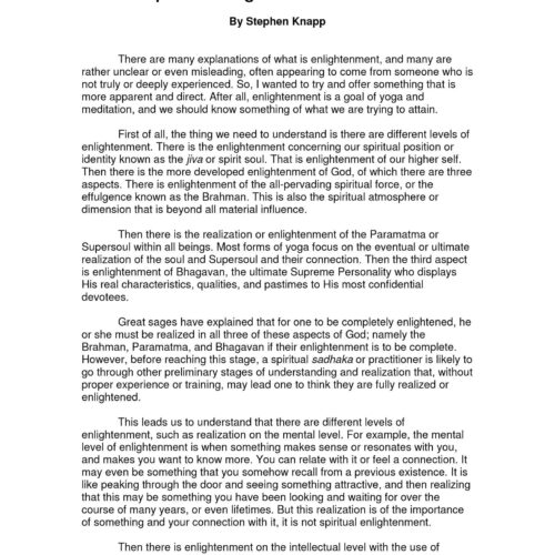 Knapp,Spiritual enlightenment and what it is - Imagen 1