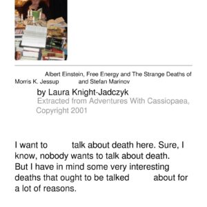 Knight-Jadczyk,Laura,The strange death of Stefan Marinov