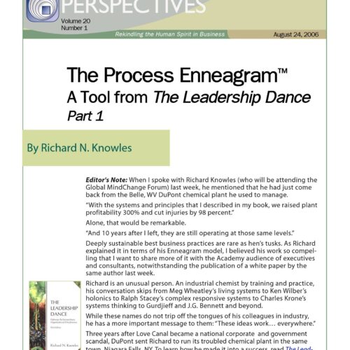 Knowles,The Process Enneagram - Imagen 1