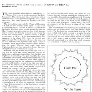 Knowles,UFO 1972,England,FSR-CH 1972 N 10