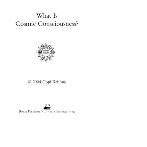Krishna,What is Cosmic Consciousness - Imagen 1