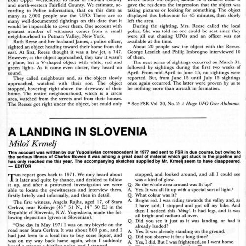 Krmelj,Landing 1971,Slovenia,FSR85V30N3 - Imagen 1