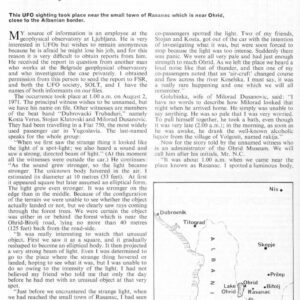 Krmelj,Landing 1971,Yugoslavia,FSR-CH 1972 N 12