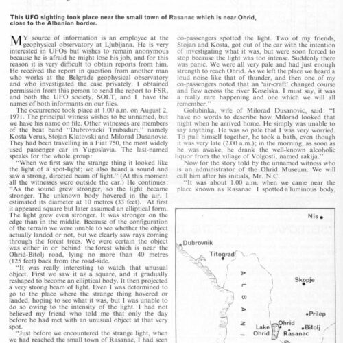 Krmelj,Landing 1971,Yugoslavia,FSR-CH 1972 N 12 - Imagen 1