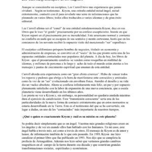 Kryon,Lee Carrol,Entrevista