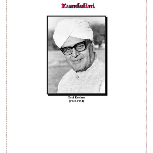 Kundalini,Gopi Krishna - Imagen 1