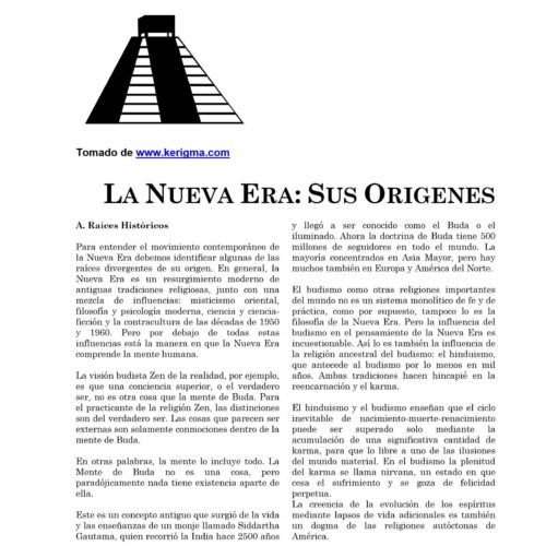 La Nueva Era,sus origenes - Imagen 1