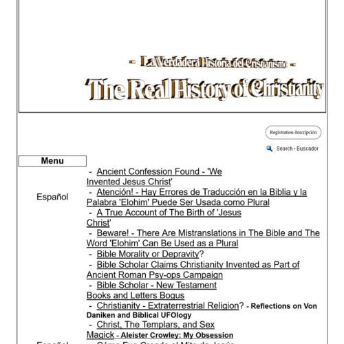 La verdadera historia del Cristianismo - Imagen 1