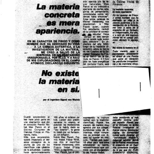 LaMateria es MeraApariencia-A - Imagen 1