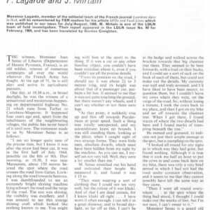 Lagarde,Pyrinean 1964 Humanoid,FSR69V15N6