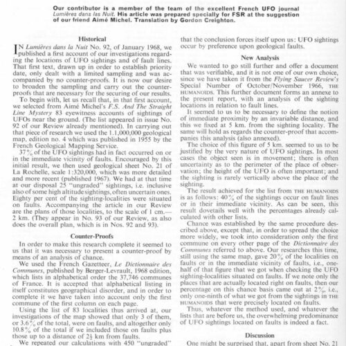 Lagarde,UFOs and Fault Lines,FSR68V14N4 - Imagen 1