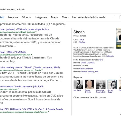 Lanzmann,Claude,La Shoah 1985 - Imagen 1