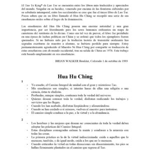 Lao-Tse,Hua Hu Ching