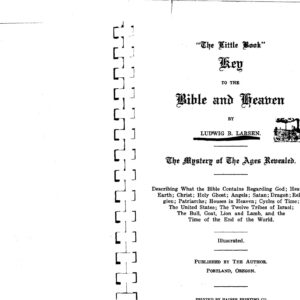 Larsen,Key to the Bible and Heaven