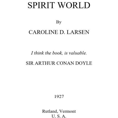 Larsen,My Travels in Spirit World - Imagen 1