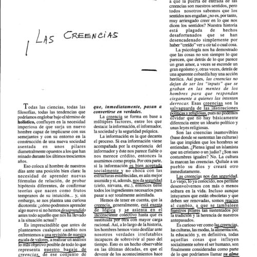 Las Creencias-A - Imagen 1