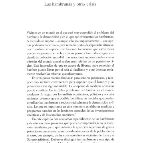 Las hambrunas y otras crisis - Imagen 1