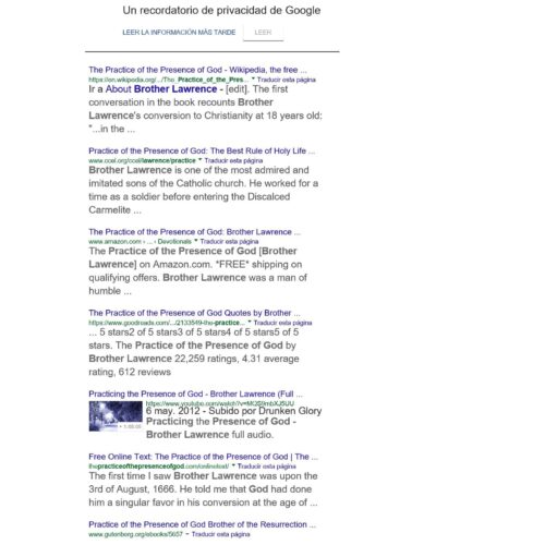 Lawrence,Brother,The practice of the presence of God - Imagen 1