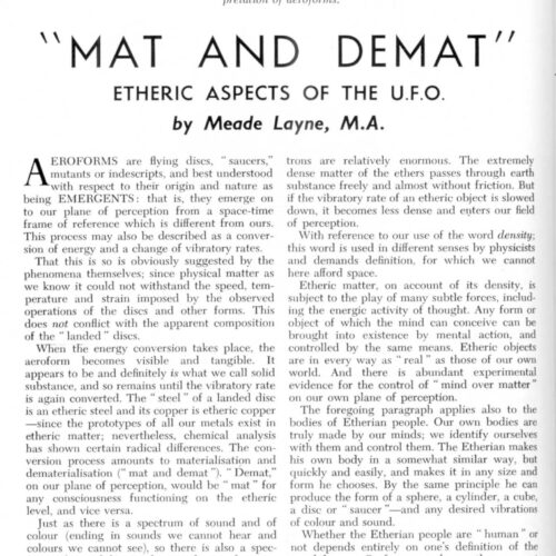 Layne,Mat and Demat,FSR1955V1N4 - Imagen 1